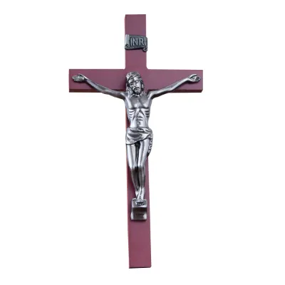 Crucifix Wall CrossHandmade Wooden Cross with Jesus Christ for Home DecorCatholic Crucifix5.9 Inch