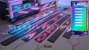 Lampu Strobo Murah Text 5 Baris Komplit Lampu+Modul