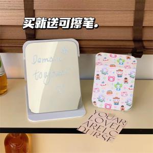 Cartoon Toy Story Folding Desktop Makeup Mirror Cute Home Use Student Bedroom Compact Vanity Mirror Portable Travel Size