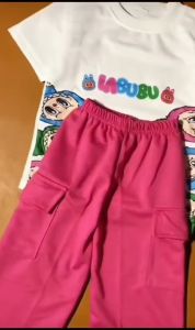 Setelan Baju Labubu Anak Cewek Usia 1 12 Tahun Viral