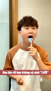 Gel Làm Sạch Lưỡi Probiotics SUSHAN Tuýt 50g - Cho Hơi Thở Thơm Mát & Lưỡi Sạch Sâu Từ Bên Trong