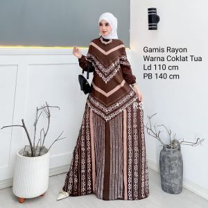 Gamis Rayon Twill Gamis Busui Jumbo Premium