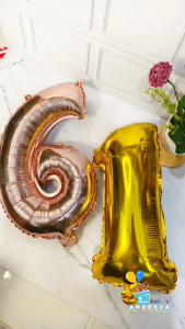 balon foil huruf abjad a-z gold / balon foil huruf dan angka gold / balon ultah foil abjad kata emas