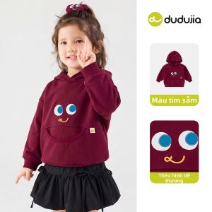 DUDUJIA | Áo Dài Tay Có Mũ Cho Trẻ Em Mùa Thu