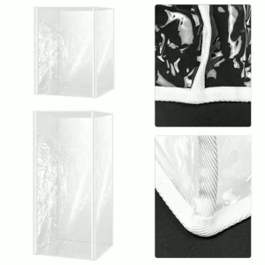 Transparent Bun Pan Rack Cover Multipurpose Bread Cooling Rack Cover Waterproof Zipper Bread Cover