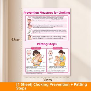 STARRY ARK | Heimlich Maneuver Baby Choking Rescue Newborn Safety Knowledge Poster