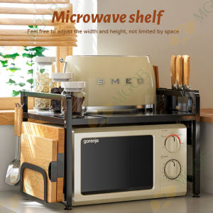 Kitchen Racks Organizer | Expandable and Height Adjustable Shelves Space Saver Kitchen Storage | for Kitchen Countert Microwave Oven Rack | COD | Philippines Stock