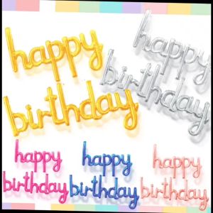 16inch Happy Birthday Decoration Letter Set Balloons Foil First Birthday Party Baby Shower Party Supplies