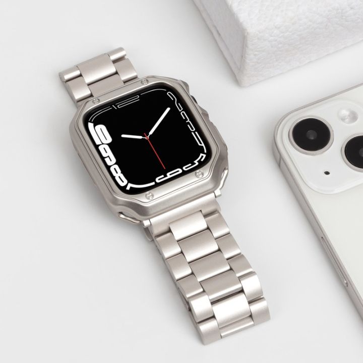 plating silicone case and Stainless Steel Strap+tool for apple