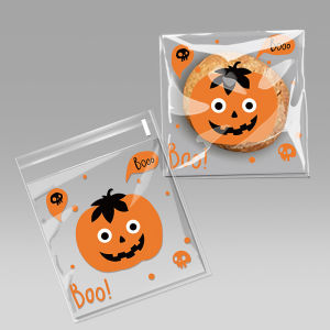 DOLO DAKING | Halloween Creative Pumpkin Ghost Castle Food Snack Bag