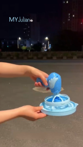 Automatic Bubble Gun for Kids with One-Button Start Easy-Grip Handle and High-Output Bubble Maker Outdoor PartyToy for Birthdays Backyard Play Summer Fun and Gifts