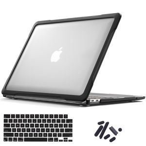 Matte Hard Soft Edge Case With Frame 2022 2021 compatible for 2023 macbook Air 13.6 M2 A2681 pro M1 air 13 inch A2779 A2780 A2337 A2338 Clear Free keyboard cover and dust plug