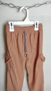 Bawahan Anak Wanita Cargo & Celana Panjang Anak Perempuan Kargo Lucu