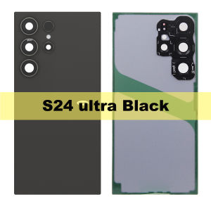 Back Cover For Samsung Galaxy S24 Ultra S928B Back Door Replacement Hard Battery Case Rear Housing Cover With Adhesive