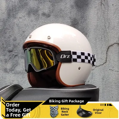 ORZ | Vintage Unisex 3/4 Safety Helmet