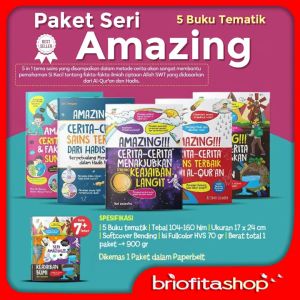 Buku Cerita Anak Paket Amazing Ziyad 5 Buku