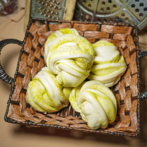 Handmade Pure Soda Wheat Flower Roll Bread Gansu Province Special Product Linghe Source 10 Pieces Hard Surface Buns Snacks