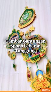 Gantungan Hiasan Lebaran | Dekorasi Idul Fitri | Lilin Masjid Lentera