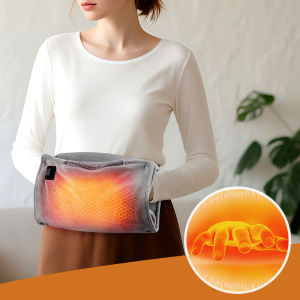 3 Heating Levels Electric Graphene Hand Warmer Winter Heated Warm Bag Warm Hand Pocket for Camping Hiking & Xmas Gifts