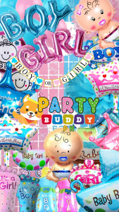 Gender Reveal Party Needs sold by Partybuddyph