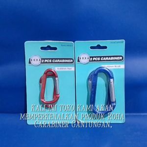 ROHA Carabiner Gantungan Karabiner 6 x 60mm 8 x 80mm