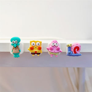 Cute Sanrio Magnetic Data Cable Organizer Desktop Mobile Phone Charging Cable Earphone Clip Cord Manager Attractive Cartoon