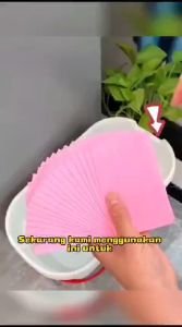 Sabun Pel Kertas Tablet Pembersih Lantai pewangi Menghilangkan Noda Lantai isi 30pcs