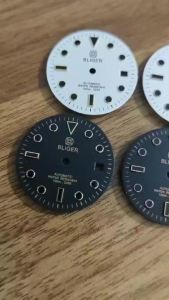 29mm Black Gold White Gold Rose Watch Dial Suitable For NH35 ETA 2824 Miyota8215 Mingzhu2813 Automatic Movement Watch Parts