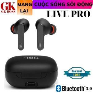 SALE 50%Tai Nghe Bluetooth Live Pro+TWS Tai Nghe Nhét Tai Không Dây Tai Nghe Live Pro+TWS Âm Bass Mạnh Mẽ Với Công Chống Nước IPX5 -Thời Trang