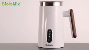 Máy đánh sữa tạo bọt nóng và lạnh 4 trong 1 thương hiệu Biolomix BMF101 - Công suất 500W - Bảo Hành 1 Năm