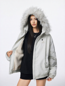 A chock | Thick Windproof Warm Hooded Parka Men