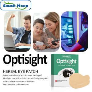 South Moon Miếng dán chăm sóc mắt thảo dược cải thiện thị lực miếng dán thị lực tốt giảm khô mắt mỏi mắt cận thị miếng dán thảo dược y tế 10 miếng/gói