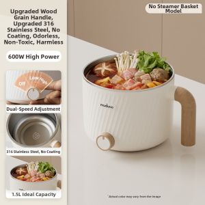 muduoo | Dorm Student Mini Electric Hot Pot