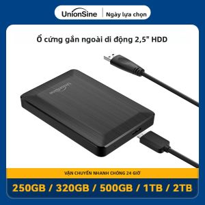UnionSine HDD 2.5 "Ổ Cứng Di Động Gắn Ngoài 250Gb/320Gb/500Gb/1Tb/2Tb USB3.0 Lưu Trữ Tương Thích Cho PC Mac Để Bàn MacBook