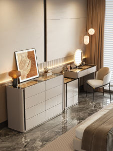 Minimalist Luxe Dressing Table with Storage