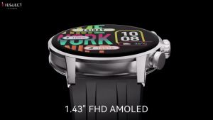 Kieslect KR 2 Smartwatch 100+ Sports Mode/SpO2/Sleep Monitoring/Heart Rate Sensor 1.43" FHD AMOLED Display
