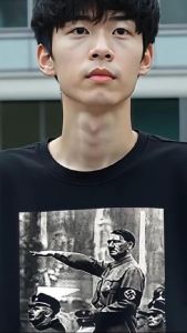 ALTERU T-Shirt Kaos Distro Dewasa Premium MOTIF HITLER Bahan 24s