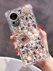 Luxury Bling Bling Diamond Anti-Fall Fashion Phone Case for Huawei Nova13 pro Nova13 Nova12 Se Nova11 Nova10 Nova12 Ultra Nova13 Ultra Womens Style