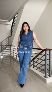 ATASAN WANITA QUEEN DENIM VEST -SYS CLOTHIER