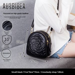 AUSDIOCA | Genuine Leather Bucket Bag