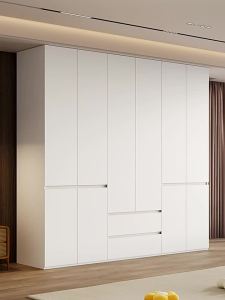 PAMEDI | Practical Modern Minimalist Cream Style Bedroom Storage Wardrobe