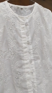 Ratu Chea Tunik Katun Bordir Catton Elegan Wanita Kondangan Baju Lebaran