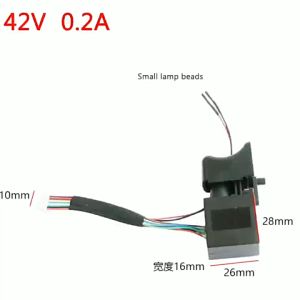 Panduan Menggunakan Saklar Mesin Bor Baterai DC Cordless 7.2-24V Switch Saklar Trigger Impact Baterai
