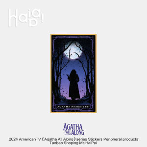 Mr. Haipais Magic Wizard Agatha Marvel American TV Series Waterproof Computer Notebook Stylish Import Stickers