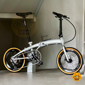 🩶 Folding Bike Fnhon Twister 16” • 𝗠𝗥𝗧/𝗕𝘂𝘀-𝗙𝗿𝗶𝗲𝗻𝗱𝗹𝘆 Shimano 9s 𝗙𝗿𝗲𝗲𝗯𝗶𝗲𝘀 Litepro 𝗟𝗶𝗴𝗵𝘁𝘄𝗲𝗶𝗴𝗵𝘁 Liquid Silver Hydraulic Disc Brake Lidrop Java Neo Takachia Foldable Bicycle Singapore