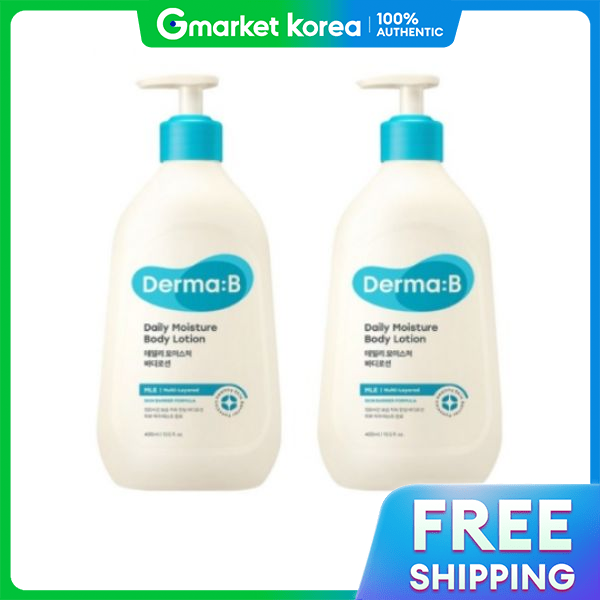 Dermab Derma:B | DermaB Daily Moisture Body Lotion 400ml 2 Units | Lazada PH