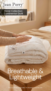 Jean Perry Hotel Collection Continental Quilt I Quilt I Duvet I Summer Quilt I Comforter I Quilt Insert I Blanket