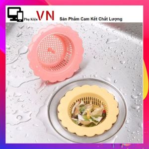 Lưới Nhựa Lọc Rác Nhà Tắm Bồn Rửa Chén Chặn Rác Chống Tắc Nghẽn Hình Hoa - Dụng cụ lọc rác bồn rửa chén giúp bồn rửa chén không bị tắc ngẽn
