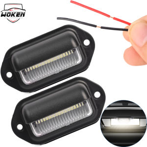 WOKEN 2PCS 6 LED Car License Plate Light: A Comprehensive Guide