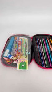 SG EmmAmy® 100Pcs/127pcs Crochet Kit DIY Crochet Craft Tools Crochet Hooks Set Knitting Supplies For Beginners